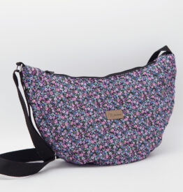 Moonbag Steppstoff Blümchen Rosa/Blau